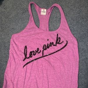 “Love Pink” tank top